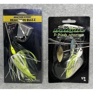 Reaction Strike Buzz Lure RSBUZZ3/8-CW  Dobyns D-Blade Advantage ADV1/2A07 White